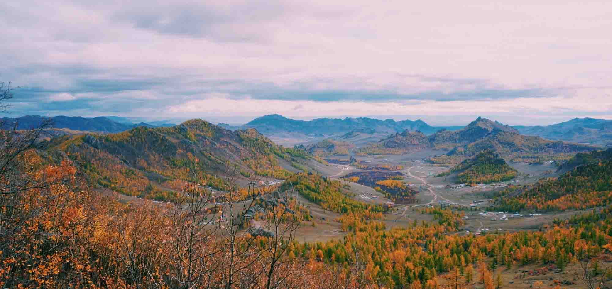Central Mongolia in Autumn