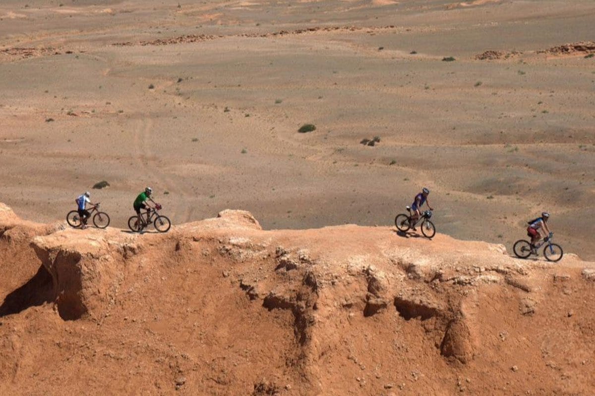 Cycling in Gobi