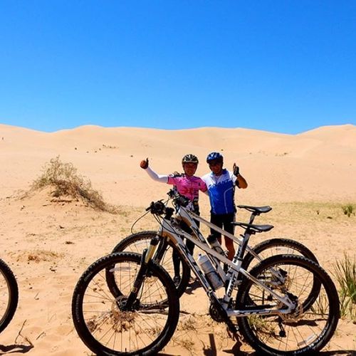 Cycling in Gobi